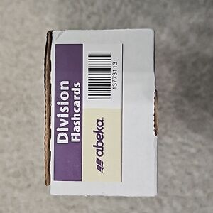 ABEKA  division flashcards